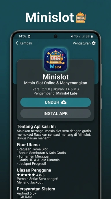 Unduh dan Instal APK minislot untuk Android